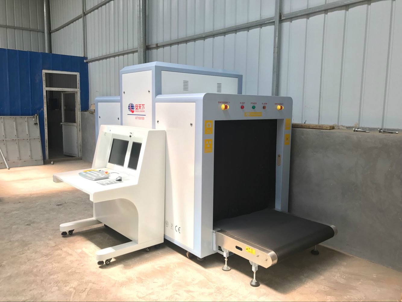 High Resolution Xray Airport Baggage Security Inspection AT100100