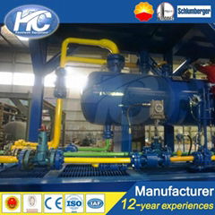 Automatic discharge 3 phase separator/three phase separator