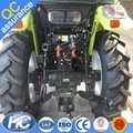Domestic famous engines agricultural machinery 90 hose power farming tractor fro