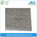 Custom gift packaging paper printed logo tissue wrapping paper