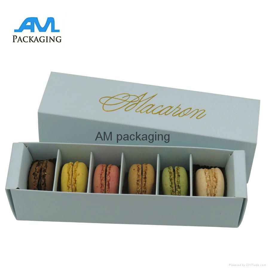 High Quality Drawer Shape Custom Paper Packing Macaron Box Sweet Box 3