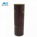 metal lids wholesale bespoke luxury Paper gift packaging tube for wine mailing s 4