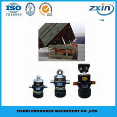 3 Stage Telescopic Hydraulic Cylinder For Small Dump Truck