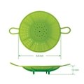Silicone Steam Steamer Tray Plate with Handle Bars  1