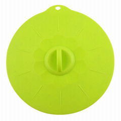 Set of 3 Heat Resistant Silicone Cover Flexiable Silicone Suction Lid