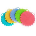 Food-grade Silicone Non Stick Dishwashing Brush Dish Towel Scrubber 3