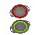 Set of 2 Collapsible Colanders Strainer 1