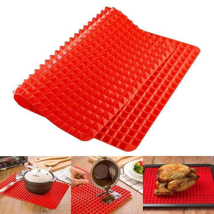 Pyramid pan silicone baking mat 2