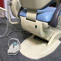 High quality basic dental chair with LED operating light 