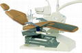 Low mounted dental chair unit