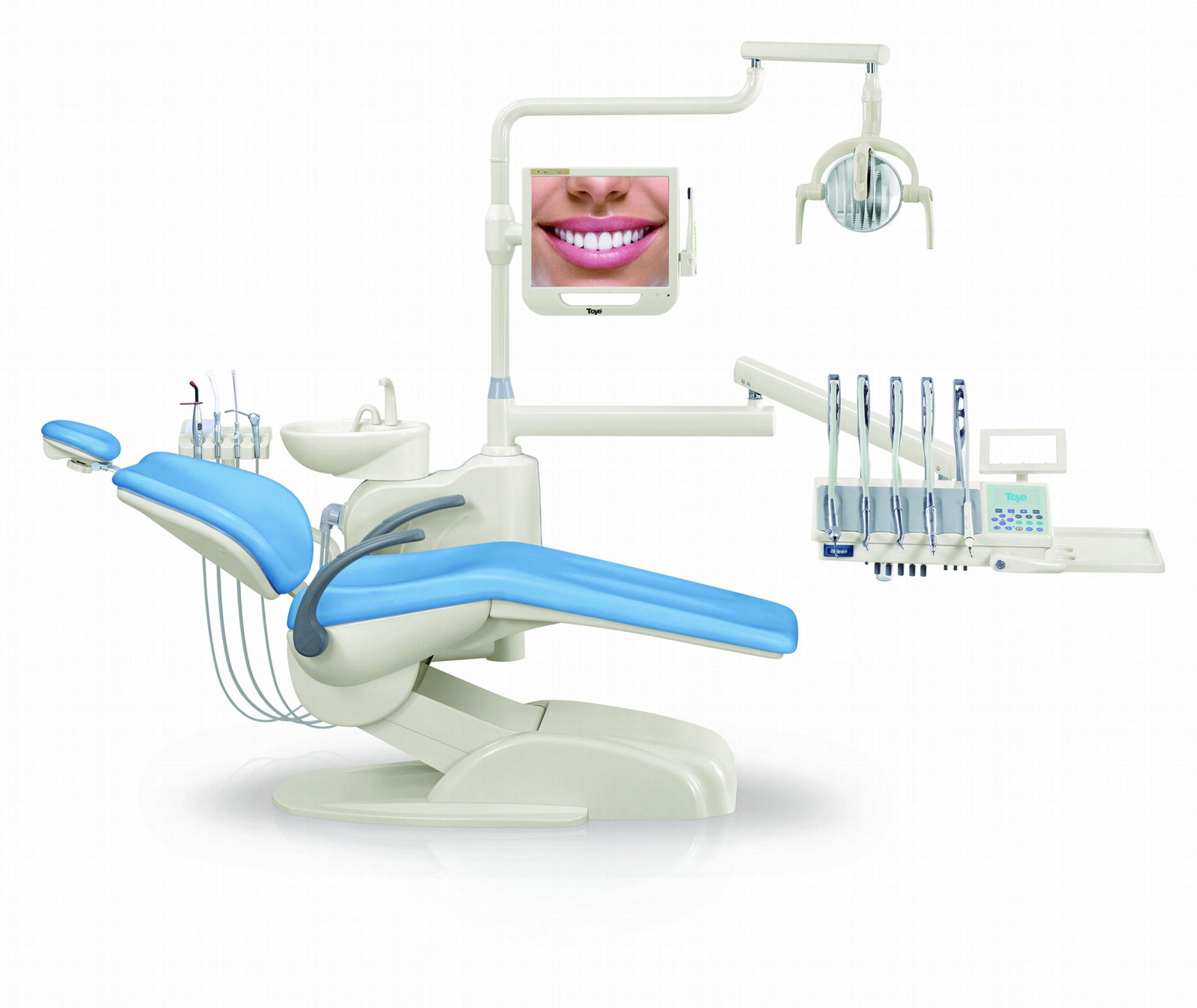 Factory dental chair with full dental equipment
