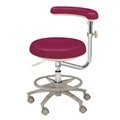Hospital Furniture Colorful Metal Legs Doctor Chair Stool for Dentist