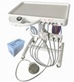 Mobile Treament Dental Delivery Cart with Air Compressor, Suction System