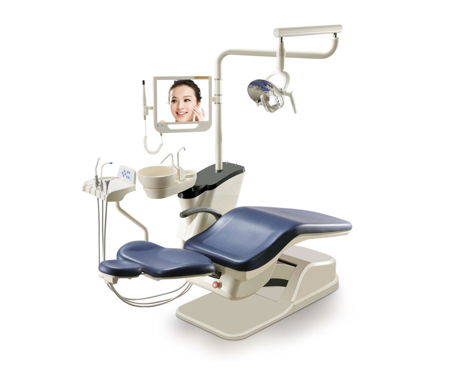 Hospital Electric Economic Dental Unit Dental Chair 3