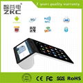 Handheld all in one pos tablet with thermal printer for retail store restaurant 