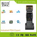 Wholesale Custom Android Handheld barcode Pda With 3G WIFI NFC RFID Printer 1