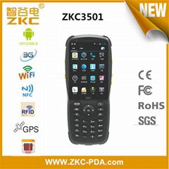 touch screen handheld pda with 1d 2d barcode scanner  for data colletcor