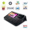 2017 Pos System Pos Machine All In One Touch Screen with printer 1