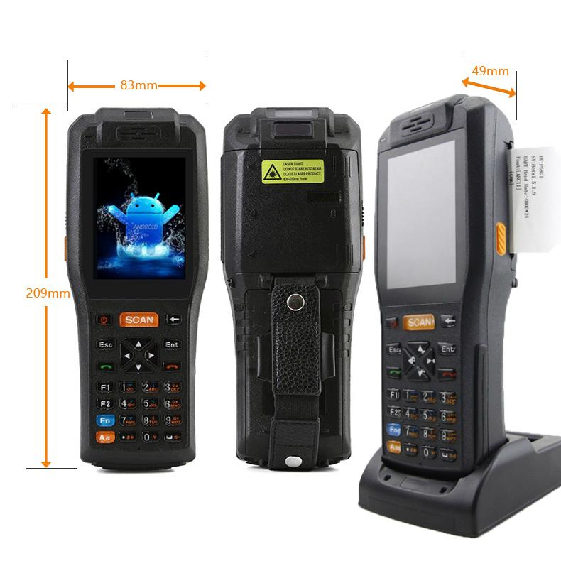 Buses Ticket Printing Handheld Pda With Barcode Scanner - Zkc3505 - Zkc 