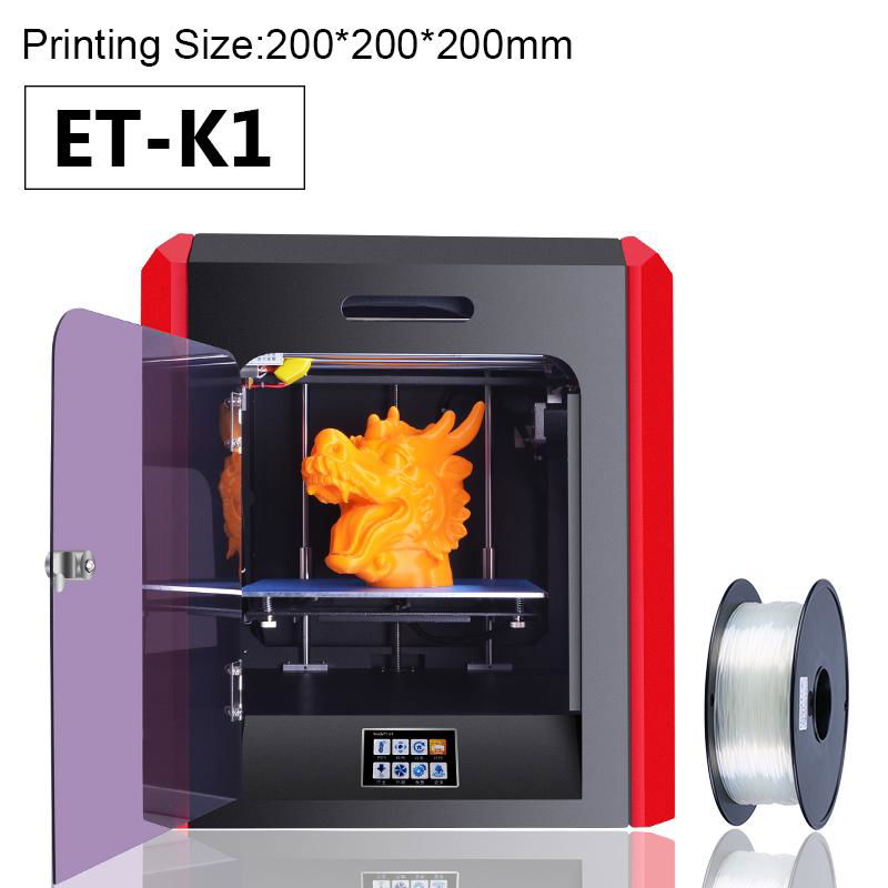 PLUG AND PLAY 3d Printer 200x200x200mm