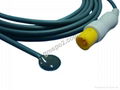 Mindary  Skin surface temperature probe, 2pin->12mm Disk. L=3M 1