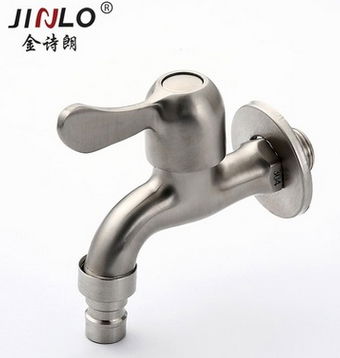 SUS304 Stainless Steel Single Cold water Tap faucet3312 2