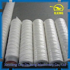 10 inch pp yarn string wound filter cartridge for water treatment