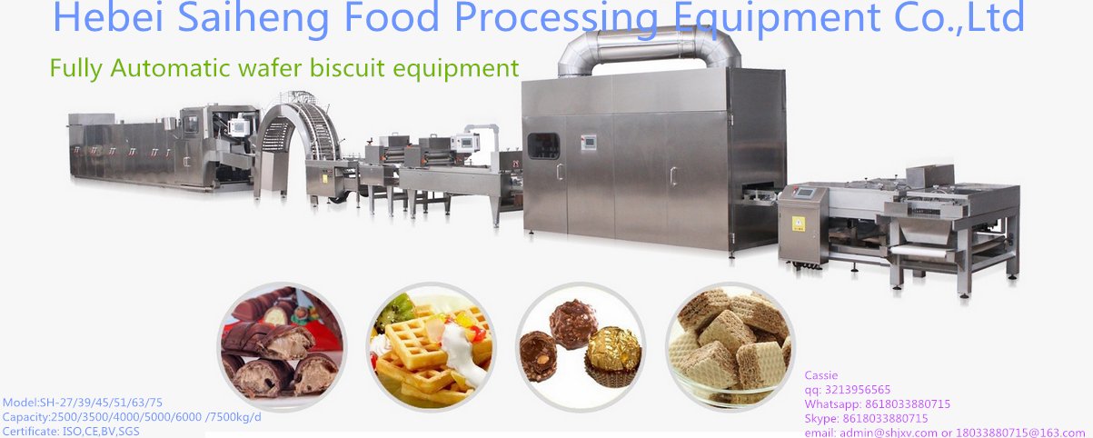 SH-39 Fully Automatic wafer biscuit equipment 5