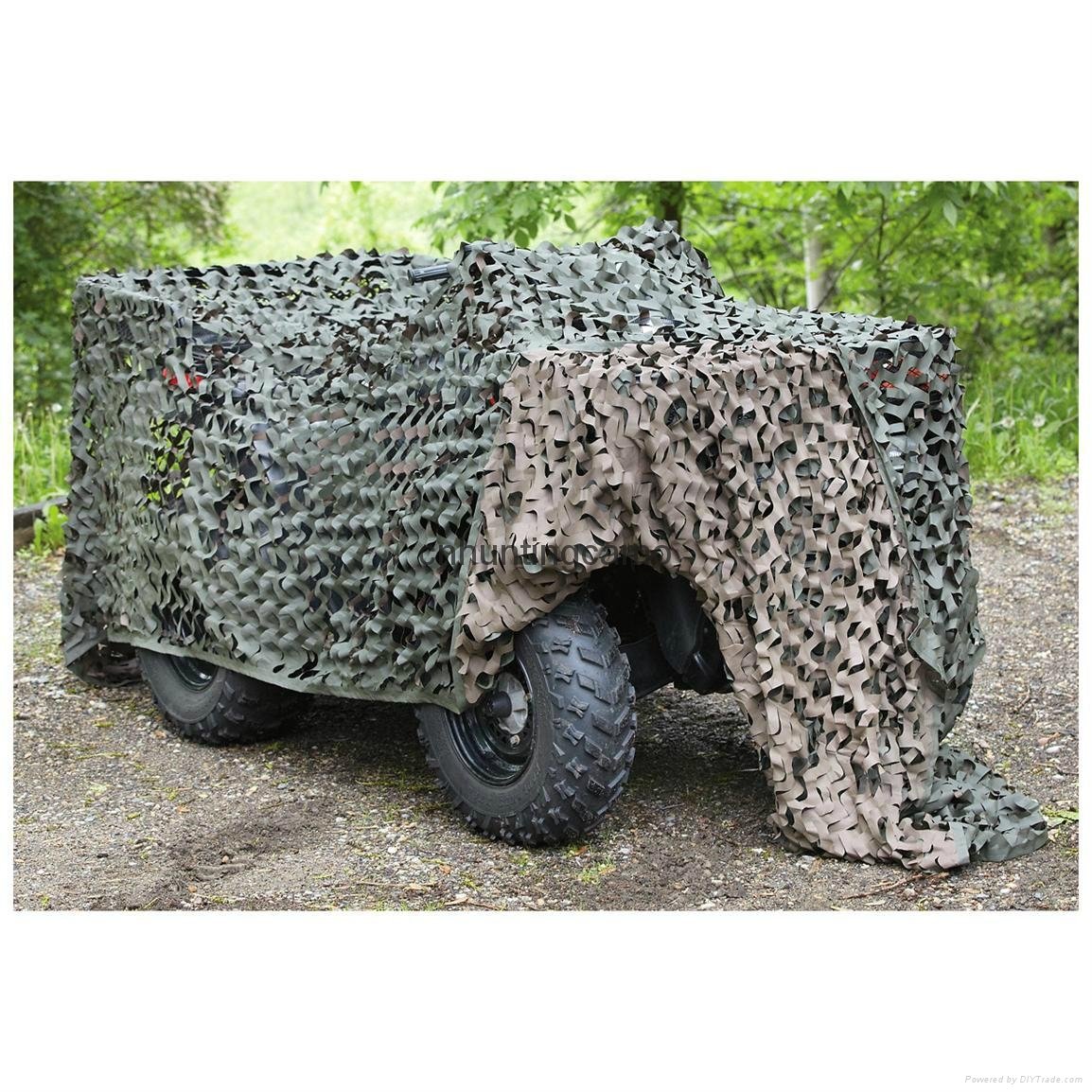 Woodland Military Camouflage Netting 3