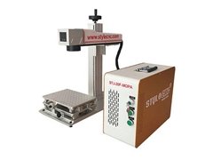 MOPA 20w fiber laser engraving machine