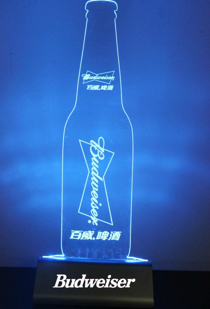 New product Customized shape led acrylic sign with RGB light