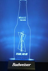 New product Customized shape led acrylic sign with RGB light