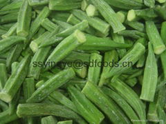 Frozen  Okra,IQF Okra,New Crop 2017