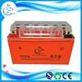 Factory direct sale of 12YTX7A motorcycle battery 12V7AH lead acid battery 1