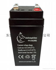 Maintenance battery     Lead acid battery