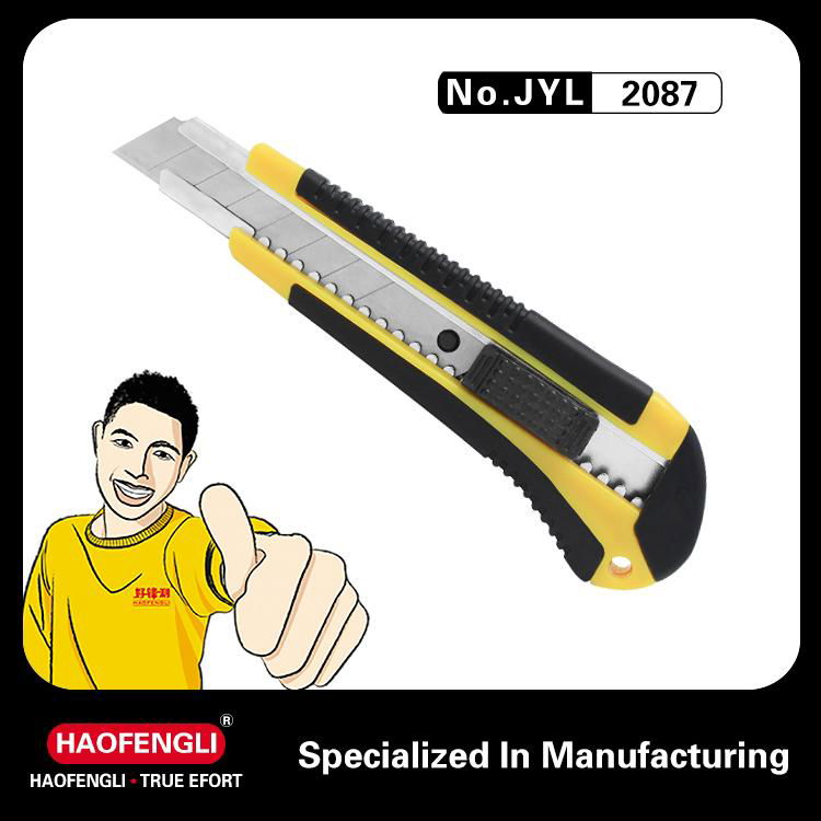 JYL 2087 China Safety Lock Sliding Blade Cutter  3