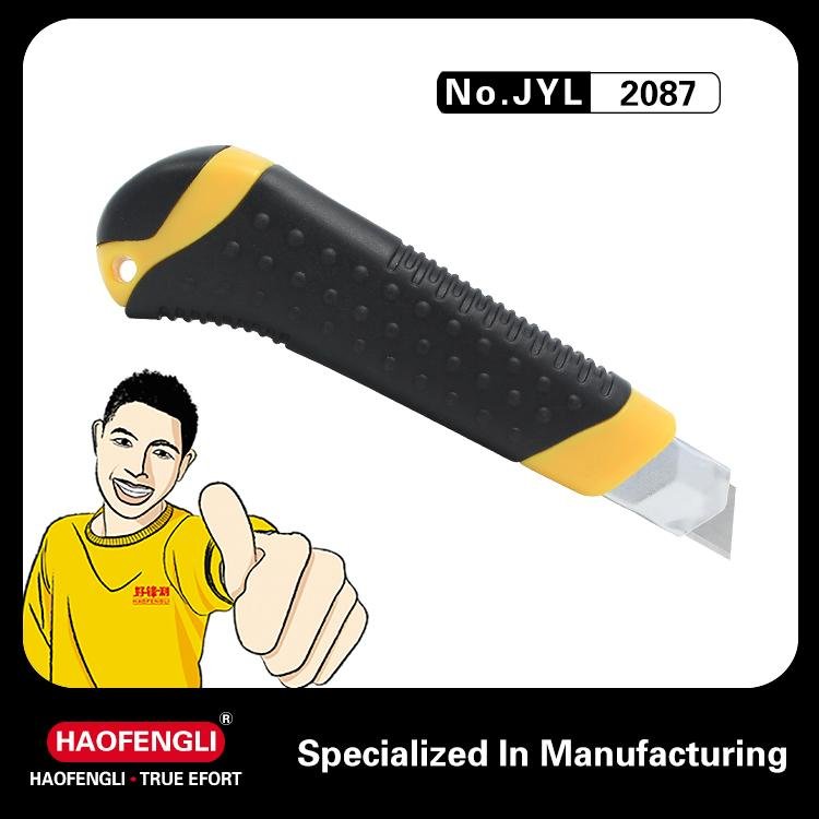 JYL 2087 China Safety Lock Sliding Blade Cutter  5