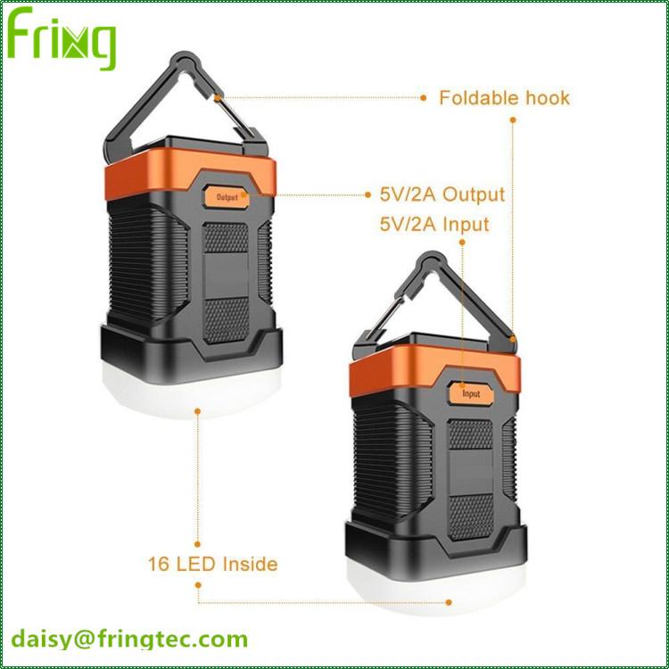 Wholesale Plastic Multifunction led camping lantern power bank with CE