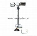 2.5m vehicle roof mount pneumatic telescopic mast lighting tower 1