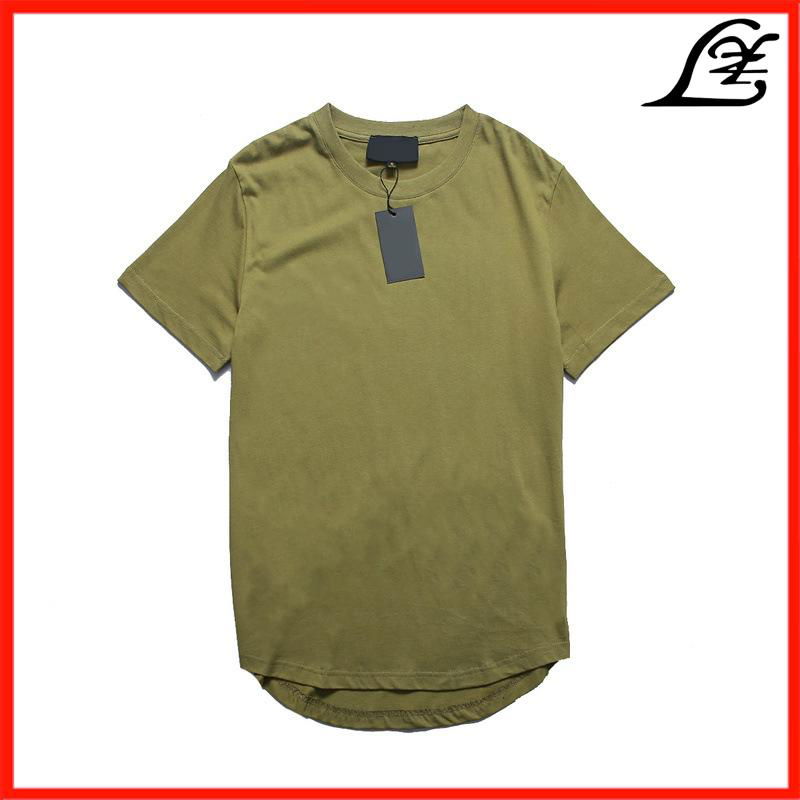2017 factory professional design cotton clothes men t shirt short sleeved blank  5
