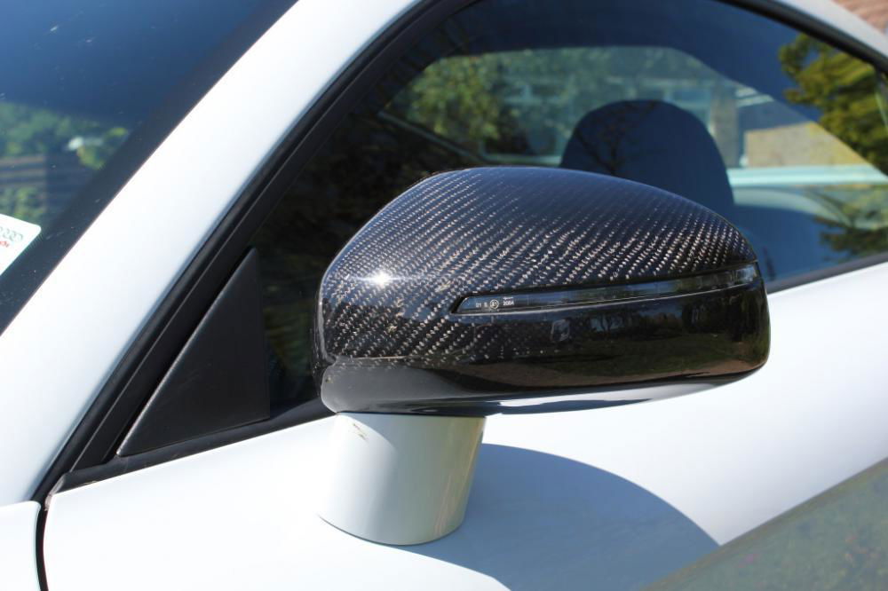 Glossy and Matte Carbon Fiber Mirror Cover 4