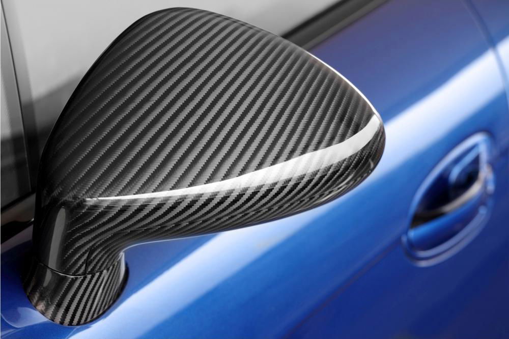 Glossy and Matte Carbon Fiber Mirror Cover 2