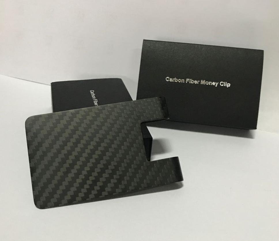 NEW Design carbon fiber money clip 3
