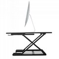 Monitor Riser Gas Spring Adjustable Height Sit to Stand Desk 