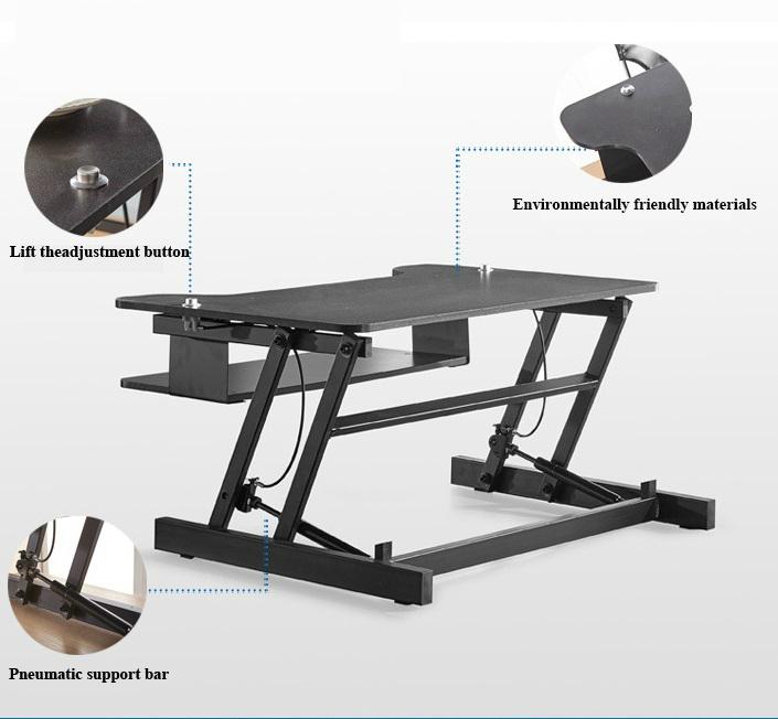 Tabletop Standing Desk Adjustable Height Sit to Stand Desk 3