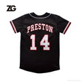 Sublimation 100% Mesh Polyester Fashion Baseball Jersey Baseball Gear 3