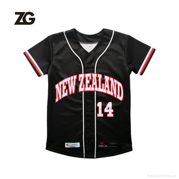 Sublimation 100% Mesh Polyester Fashion Baseball Jersey Baseball Gear 2