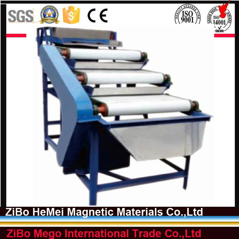 Dry Magnetic Separator for Silica Sand,Minerals, Chemical High GS 17000-18000GS 