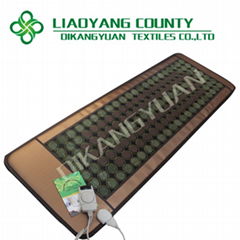 tourmaline back pain relief mat electric heating mat with CE certification