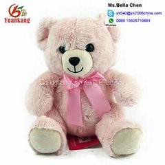 EN71 Certified kids colorful stuffed bear soft teddy bear plush toy